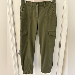Jason Wu Women’s Cargo Pants in Green Size S